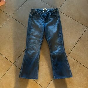 Lagence Kendra size 27 light wear good condition high rise cropped flare